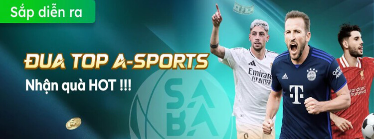 Đua top A Sports nhận quà hot tại Da88